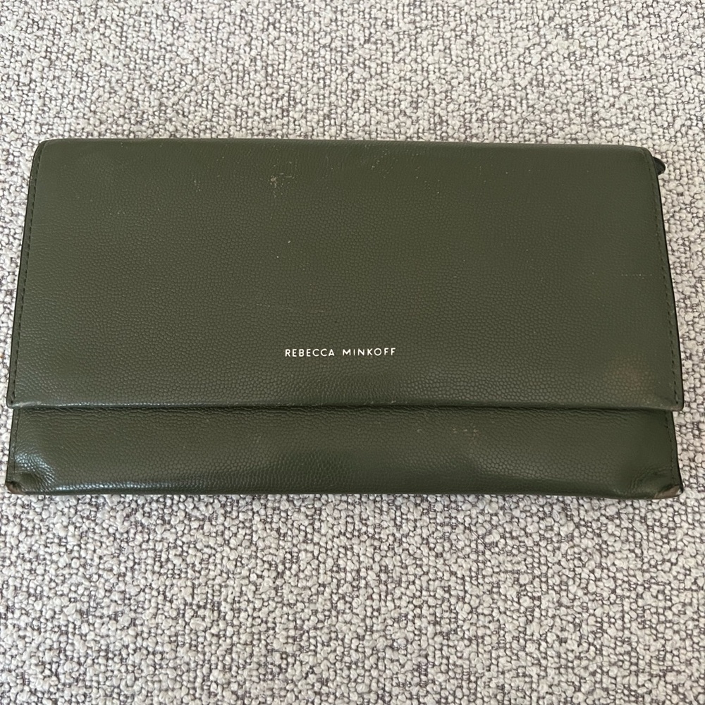 Rebecca Minkoff Olive Green Wallet